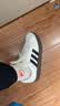 adidas「T头鞋」VL COURT CLASSIC板鞋德训鞋男女阿迪达斯轻运动 汉玉白/黑色/树脂黄   37 实拍图