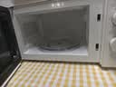 海尔（Haier）快捷微波炉家用小型 360°转盘加热 旋钮操控 易洁内胆 白色 6档火力 HW-M20J1W 实拍图