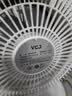 VCJ【德国品牌】空气循环扇电风扇家用台式桌面节能轻音风扇 机械旋钮可摇头3m线 DQ212R 实拍图