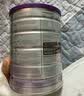 a2奶粉紫白金澳版婴儿配方牛奶粉1段900g*2罐+外出餐具 送礼礼盒 实拍图