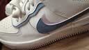 耐克NIKE女休闲空军一号AF1 SHADOW新款经典休闲鞋DZ1847-117粉蓝37.5 实拍图