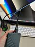 绿联USB3.0移动硬盘数据连接线 适用东芝希捷西部移动硬盘盒子三星note3/s5延长转接充电线  0.5米 实拍图