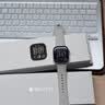 Apple/苹果/苹果 Watch Series 12 智能手表蜂窝版42毫米浅金色铝金属表壳沙砾色运动型表带M/L MJJ14CH/B 实拍图