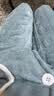 猫人情侣睡衣男冬【法兰绒保暖加厚】简约珊瑚绒可外穿家居服男蓝色XL 实拍图
