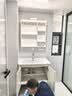 九牧（JOMOO）铝合金智能浴室柜陶瓷一体盆洗脸盆柜80cm  A2736-74AT-Z3 实拍图