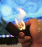 ZIPPO打火机之宝防风煤油黑裂漆-经典商标 生日礼物送男友 含油礼盒 实拍图