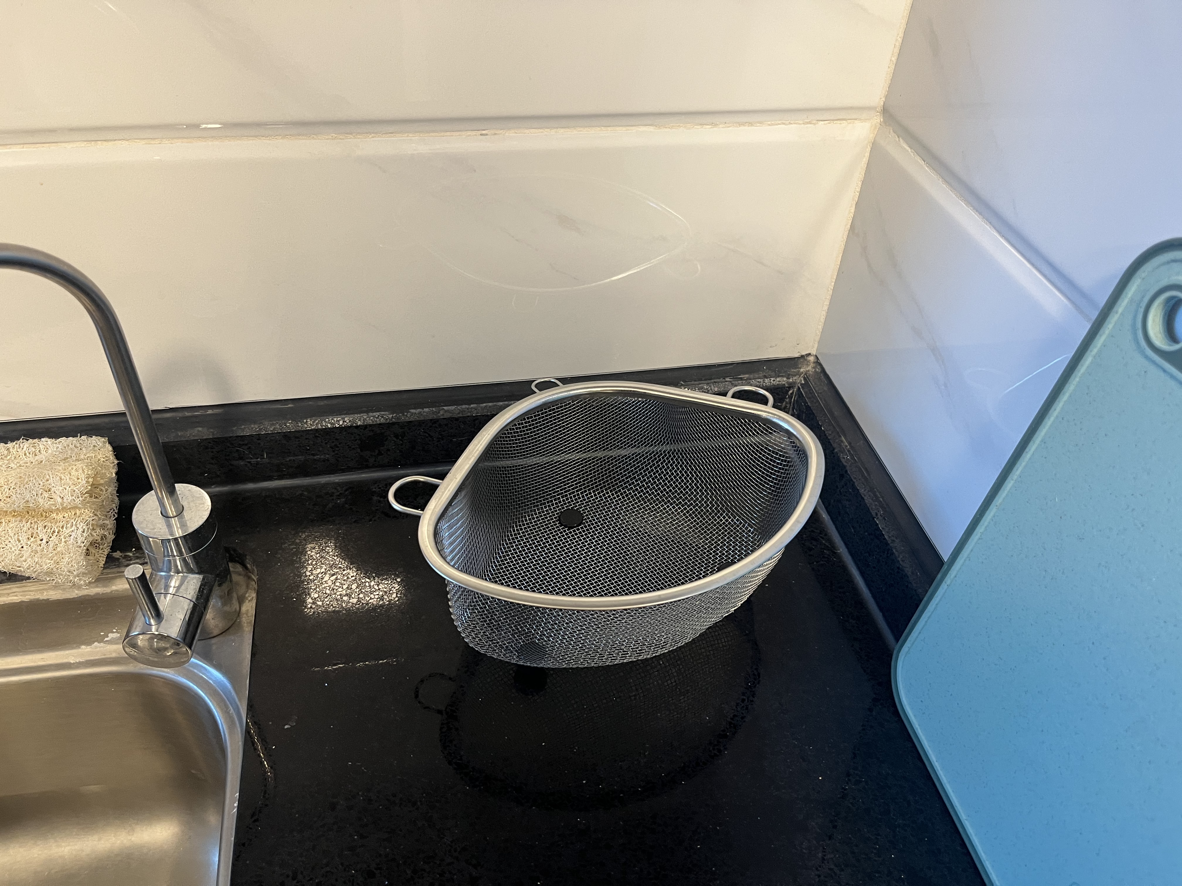 加度不锈钢水槽过滤网厨房水池洗碗洗菜厨余垃圾沥水漏剩菜剩饭三角篮 实拍图