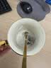 松发瓷器陶瓷杯子家用办公室咖啡杯水杯女生大容量情侣马克杯 绿色 实拍图