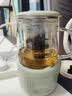 小熊（Bear）小型一人养生壶迷你养生杯  煮茶恒温烧水壶 办公室杯子0.4L母婴全玻璃壶 YSH-F04E1 礼物 实拍图
