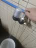 美的（Midea）水龙头过滤器家用厨房自来水净水器 活性炭12级精滤 可清洗 除氯除异味除垢 通用安装前置滤水器 1机1芯【可冲洗滤芯】活性炭增强版滤芯 实拍图
