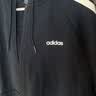 阿迪达斯（adidas）男装户外三条纹跑步连帽运动外套KA2577 黑 XL 实拍图