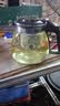 【京东物流】茶壶套装整套茶具大容量玻璃茶杯带滤网耐高温泡茶具 1000ML泡茶壶 1个 实拍图