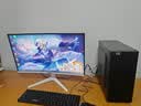 华硕（ASUS）【14代酷睿i7】台式电脑独显商务办公主机大额补贴家用炒股游戏设计渲染企业全套组装电脑 二：酷睿i7丨16G丨1TB丨旗舰办公显卡 华硕(ASUS)主机+24吋显示屏全套【护眼】 实拍图