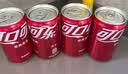 可口可乐（Coca-Cola）经典口味 汽水 碳酸饮料 200ml*24迷你摩登罐 实拍图