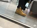 添柏岚（Timberland）踢不烂经典大黄靴高帮马丁靴户外防水真皮宽版男 10061W 42 实拍图