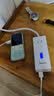 飞利浦（PHILIPS）氮化镓桌面充电站插座排插iphone18适用30W快充手机多功能USB插线板便携插排安全快充2C2A+3插位白 实拍图