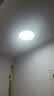 雷士（NVC）照明led三防吸顶灯圆形防水卧室厨房卫生间浴室灯阳台走廊过道灯 36W  白光【全光谱】白边35cm圆 实拍图
