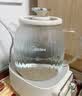 美的（Midea）养生壶全玻璃0胶水多功能煮茶壶母婴烧水壶泡奶机智能恒温电热水壶全自动一体1.2L YS12B302J 实拍图