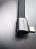 海备思USB4全功能双L弯头超短ctoc数据线type-c充电线兼容雷电4快充线240W公对公80Gbps移动硬盘高速传输 实拍图