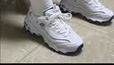 斯凯奇（Skechers）女鞋小白熊女士休闲鞋子厚底增高百搭运动软底老爹鞋女99999863 白色/海军蓝色/WNV 38 实拍图