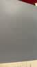 得力（deli）PU鼠标垫锁边小号双料鼠标垫28*22cm加长办公游戏电竞电脑桌垫皮革触感天然橡木防水耐磨 灰色 实拍图