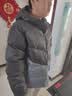 耐克NIKE男冬季短款连帽羽绒服 运动防寒外套 WR系列HQ7791-061黑灰XL 实拍图