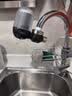 美的（Midea）水龙头过滤器家用厨房自来水净水器 活性炭12级精滤 可清洗 除氯除异味除垢 通用安装前置滤水器 2芯装【2年免换芯】活性炭增强版滤芯 实拍图