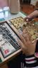 得力（deli）木连盘中国象棋质感实木折叠棋盘防泼水易收纳桌游开学露营小号 实拍图