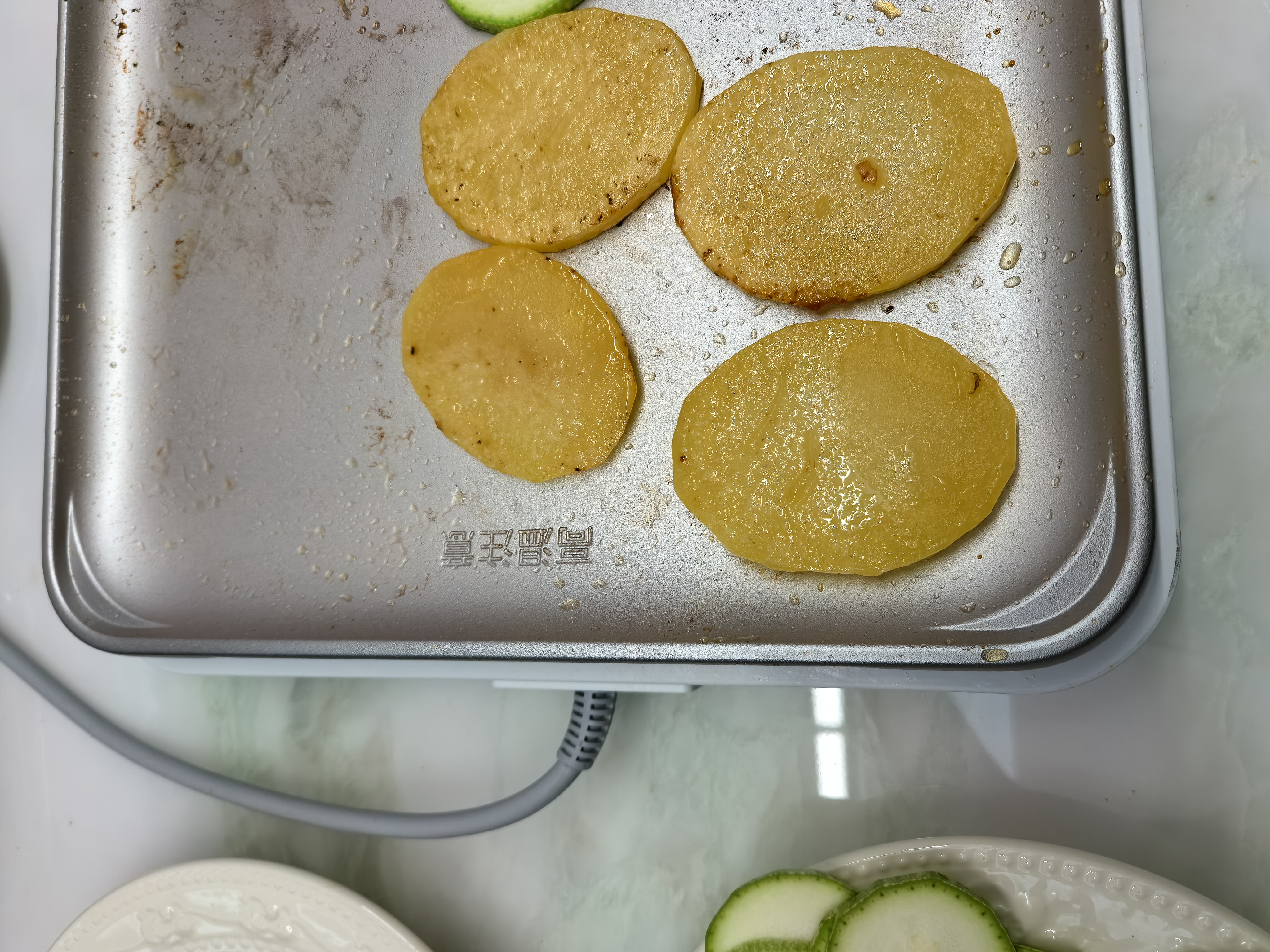 松下（Panasonic）【送烤盘】聚嗨盘电烤盘无烟涮烤一体烤肉盘家用烧烤多功能锅左右独立控温M1+AHM1 实拍图