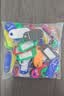 众未（JONEVEE）钥匙牌 加厚钥匙标签牌挂牌号码牌标识牌钥匙扣环扣 房东钥匙挂件 50只/袋 混色 KMCD50 实拍图