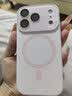 蓝妮子适用 苹果18promax手机壳 iphone18pro max手机壳苹果17pro手机壳苹果17promax手机壳磁吸液态硅胶 相机按键全包【砂粉色】自带镜头膜 苹果17Pro 实拍图