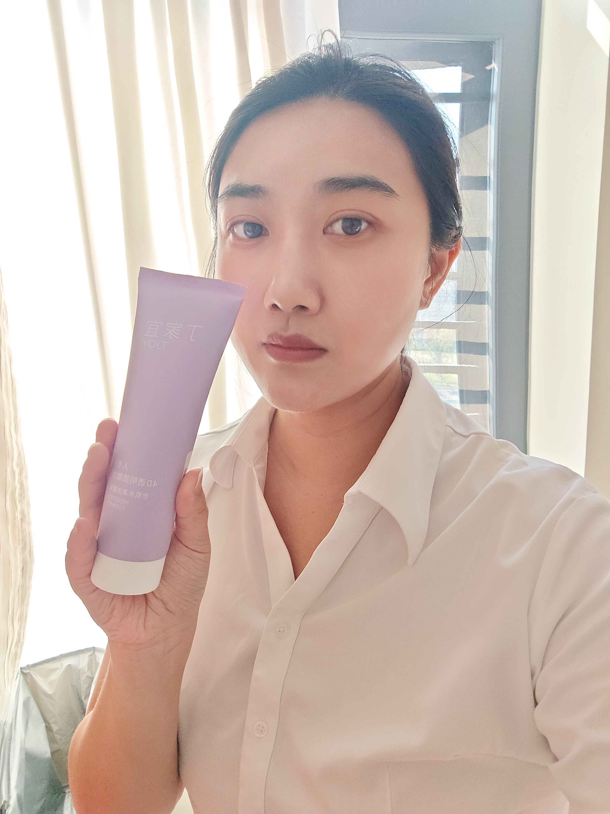 丁家宜（TJOY）参肌水漾洁面乳100g深层清洁收缩毛孔氨基酸洗面奶送女友礼物 实拍图