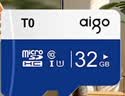 爱国者（aigo）16GB TF（MicroSD）存储卡 U1 A1 4K 安防监控摄像头 行车记录仪专用高速内存卡 T0 实拍图