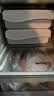 佳帮手抽屉式鸡蛋盒40格分格保鲜食品级透明厨房用品鸡蛋收纳盒可放40枚 实拍图