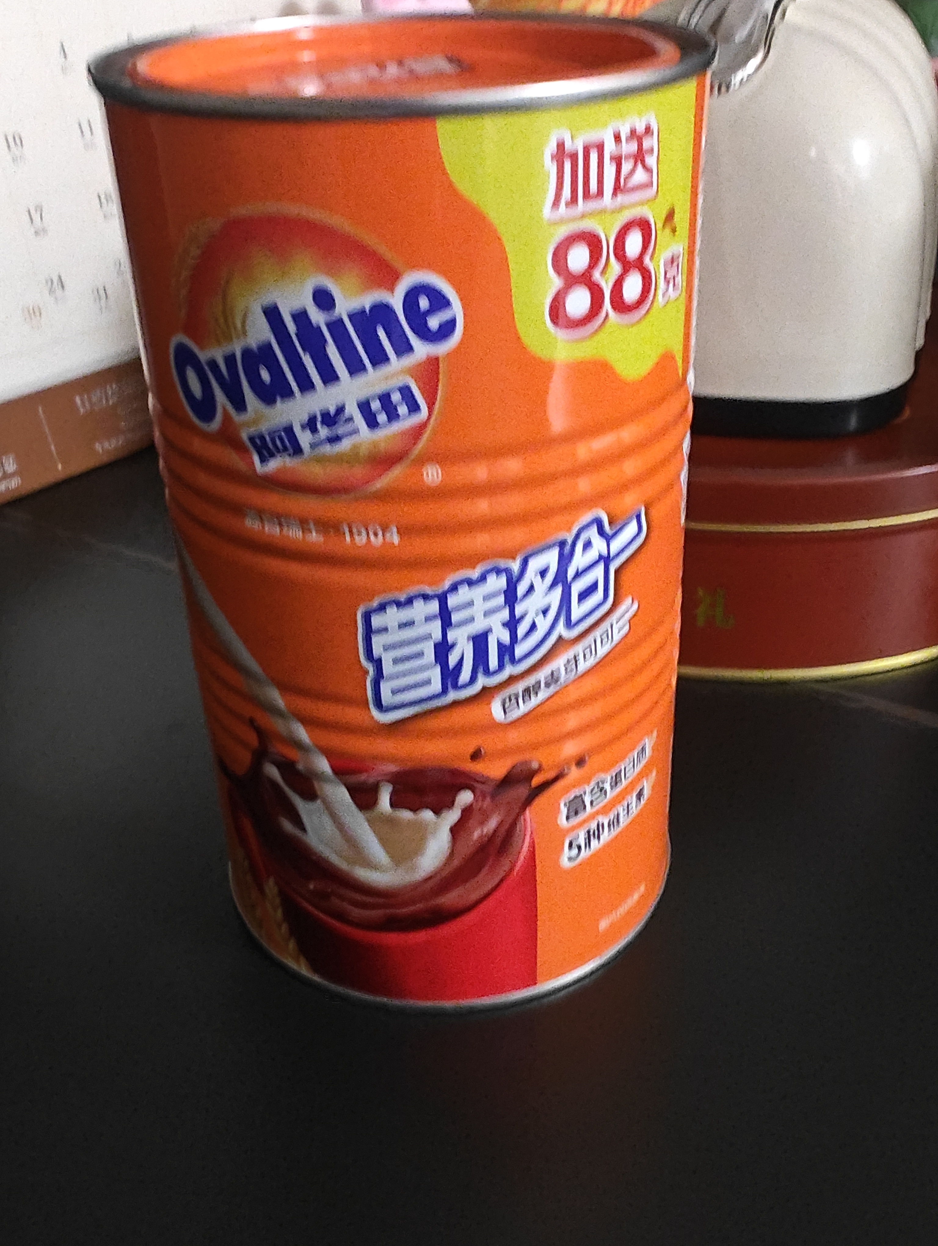 阿华田（Ovaltine）可可粉罐装400g 早餐代餐巧克力粉牛奶烘焙咖啡冲饮伴侣固体饮料 实拍图