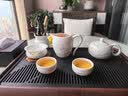 尚言坊功夫茶具整套带茶盘高档家用办公羊脂玉白瓷千里江山茶壶茶杯套装 实拍图