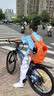 喜德盛（xds）儿童自行车小王子变速车7速青少年学生通勤运动骑行单车蓝银色 实拍图
