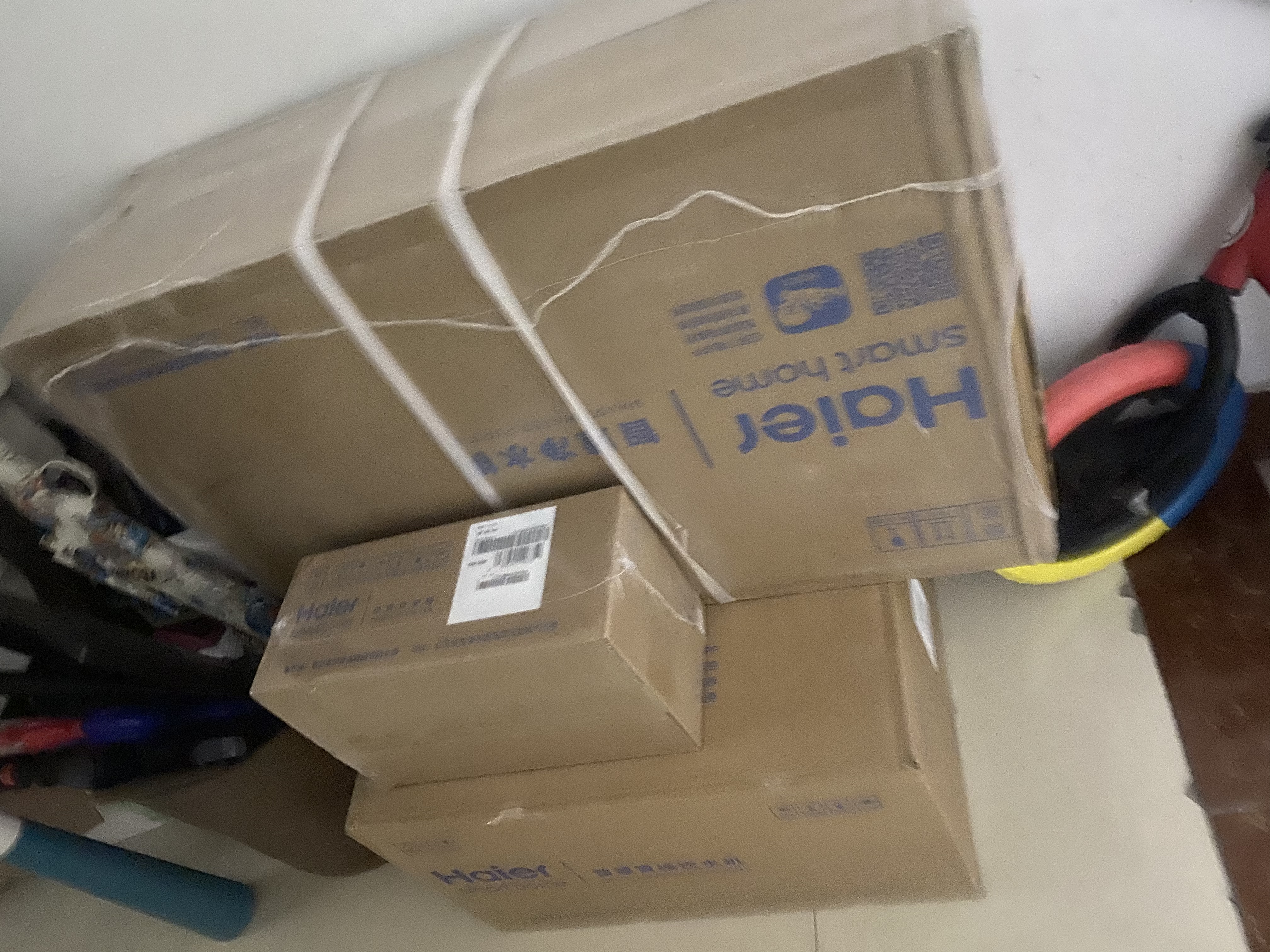 海尔（Haier）净水器家用厨下1200G流速母婴RO反渗透直饮净水机加热一体机餐边柜壁挂式管线机接自来水全屋套装 海尔冷热鲜活水管线机+净水器+TOP前置 实拍图