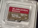 Sandisk闪迪128GB TF(MicroSD)内存卡4K极速金卡A2 V30 U3兼容大疆Pocket3/4P/Action 6运动相机/无人机存储卡 实拍图