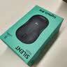 罗技（Logitech）M185鼠标 无线鼠标 办公鼠标 对称鼠标 黑色蓝边 带无线2.4G接收器 实拍图