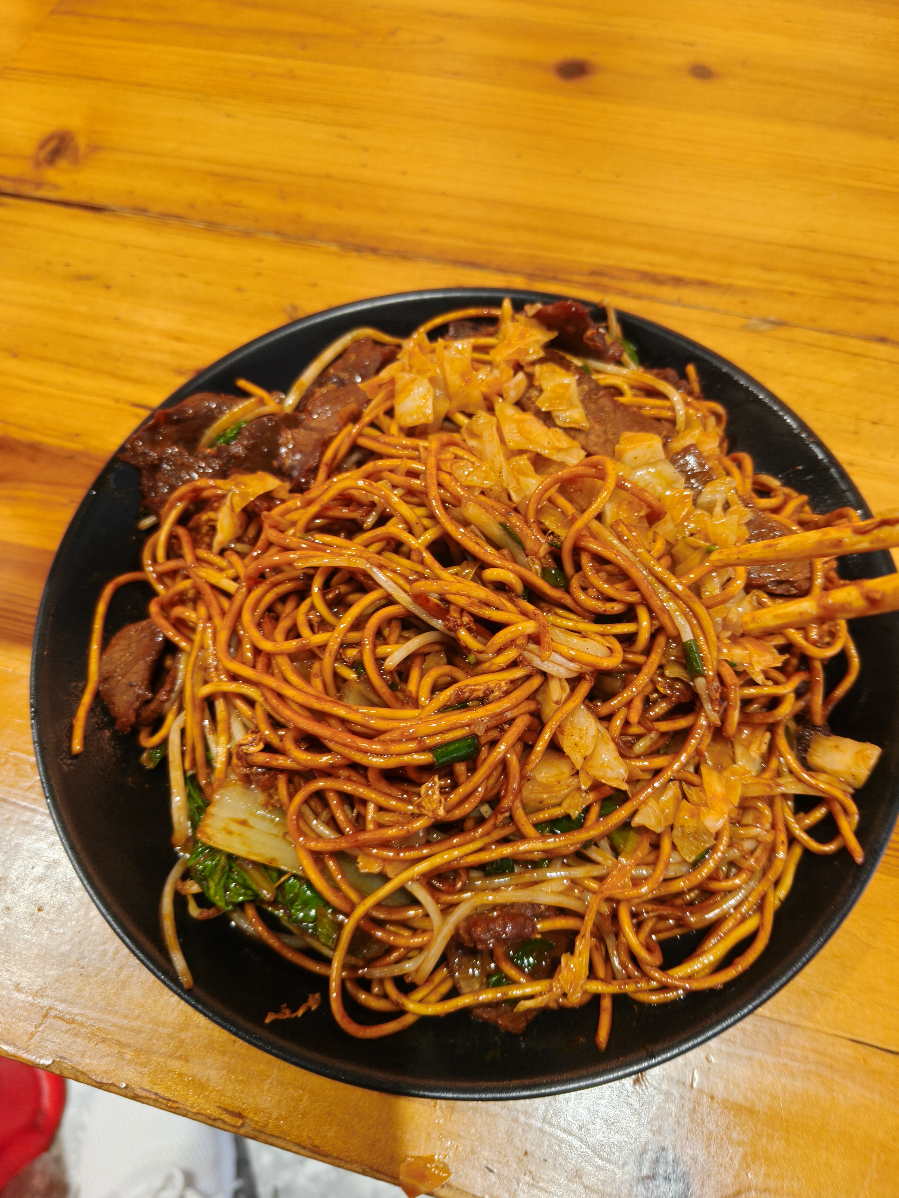 五谷道場非油炸方便面 陆虎同款 酸辣牛肉面5连包速食泡面119g*5包 免煮 实拍图