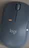 罗技（Logitech）M221 轻音鼠标 无线鼠标 办公鼠标 对称鼠标 带无线微型接收器 雾霭蓝 实拍图