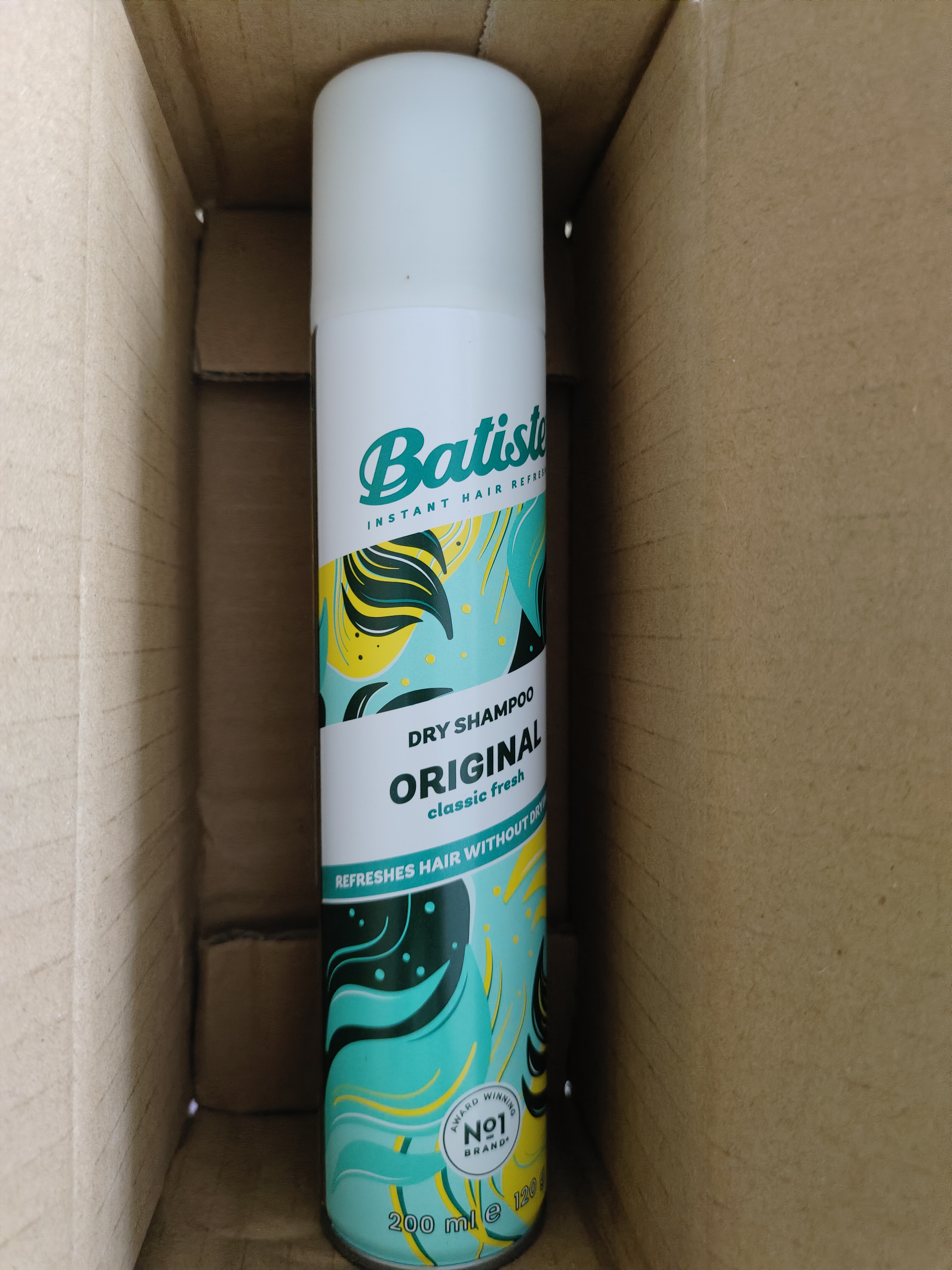碧缇丝（batiste）经典洁净免洗干发喷雾控油祛味头发蓬松神器天然果香200ml 实拍图