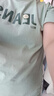 JEANSWEST LIFE真维斯短袖t恤男女情侣款大码宽松重磅半袖中性风潮流纯棉体恤潮 实拍图