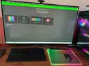 雷蛇（Razer）烈焰神虫V2专业版鼠标垫 RGB幻彩 细致纹理 防滑橡胶底面 黑 实拍图