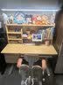 龙承匠人儿童学习桌椅套装K120实木电动升降写字书桌中小学生6-18岁课桌椅 【稀土控轴灯】1.2米升级电动升降+实木桌+追背椅 咖 赠学习大礼包 实拍图