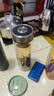 希诺双层抗菌玻璃杯办公车载水杯男高档泡茶杯子节日礼物XN-9607K 实拍图