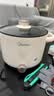 美的（Midea）电煮锅 泡面火锅宿舍小电锅 电蒸锅 多功能家用电热锅 2.6L蒸煮一体 小型2-3人用 配带蒸笼XZE2076 实拍图