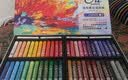 得力（deli）24色重彩油画棒专业美术油性色粉棒儿童画画蜡笔套装绘画油彩棒女孩礼物HM861-24A中高考 实拍图