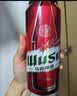 乌苏啤酒（wusu）双口味混合18罐（红500mL*12罐+楼兰500mL*6罐）组合装 实拍图